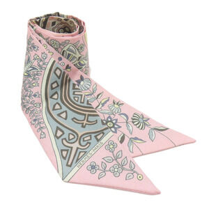 Hermes Twilly Scarf Muffler Silk Women's HERMES